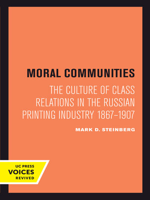 cover image of Moral Communities